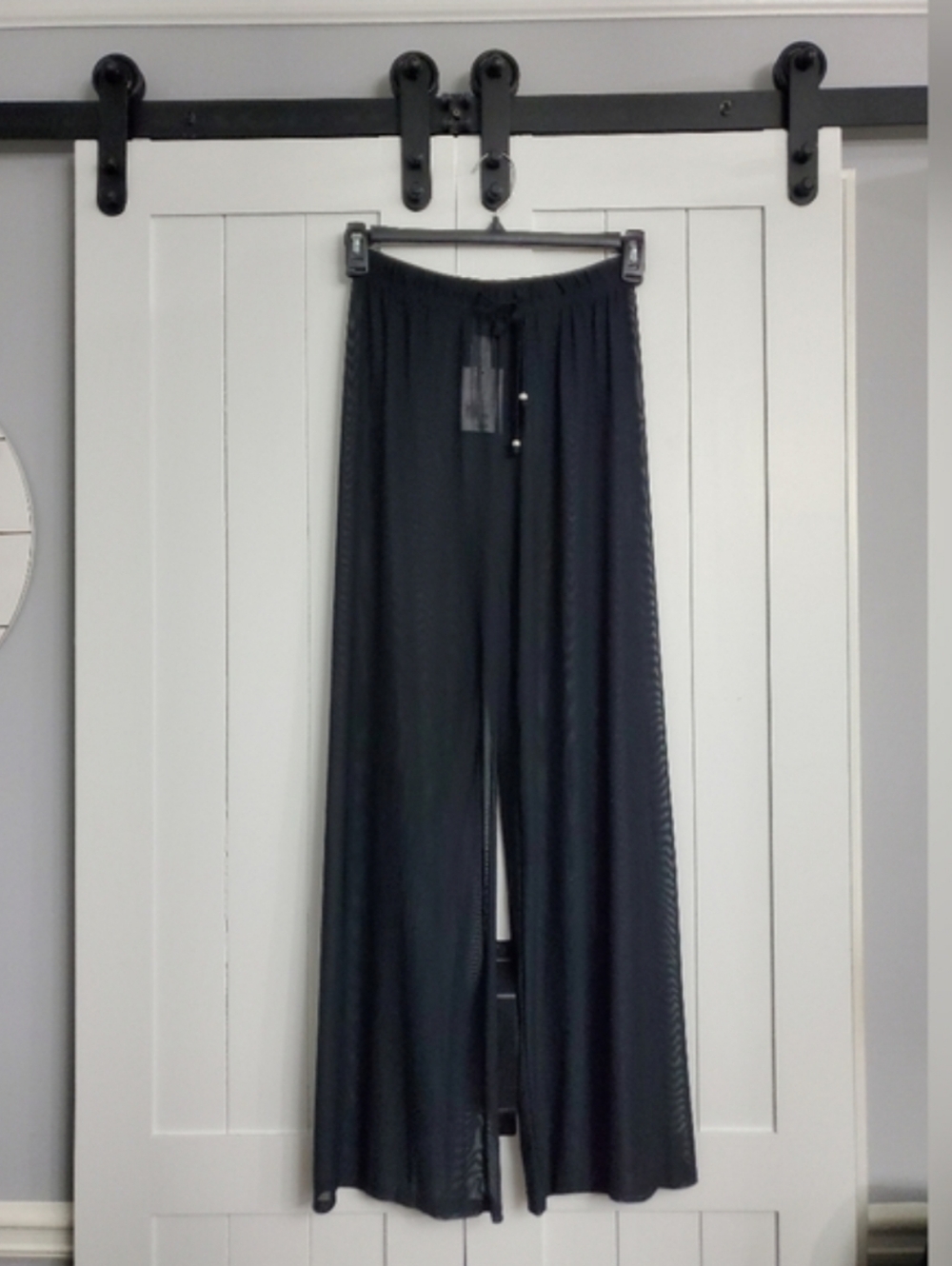 Forever 21 Sheer Mesh Wide-Leg Pants. NEW!